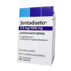 Джентадуэто 2,5мг 1000мг табл. №60 фото
