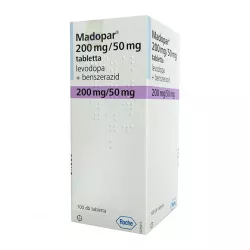 Мадопар 250 (200мг 50мг) аналог Бензиэль таб. №100 фото