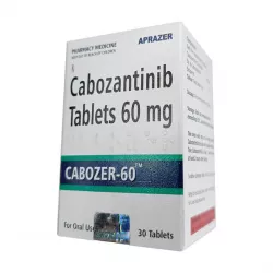 Кабометикс 60 мг полный аналог Кабозантиниб :: Cabozer 60 mg таб. №30 в Екатеринбурге и области фото